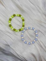 Modisches buntes Perlenarmband als Geschenk für Freundinnen