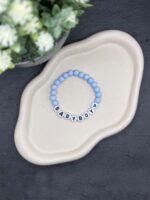 Bunte Perlenarmbänder Babyboy als Geschenk zur Babyshower