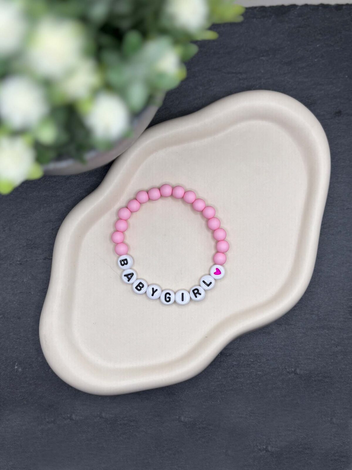 Perlenarmband Babygirl für Kinder als kleines Erinnerungsstück