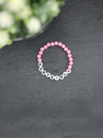 Geschenk Perlenarmband zur Geburt für Babygirl