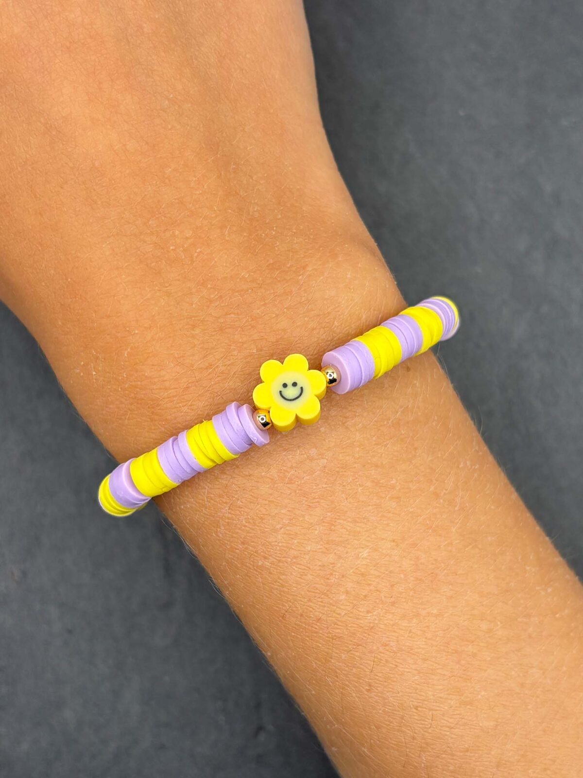 Mädchen Schmuck Armband bunt mit Sommerblumen Design
