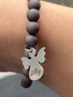 Personalisiertes Schutzengel Armband mit Lasergravur – Bild 3
