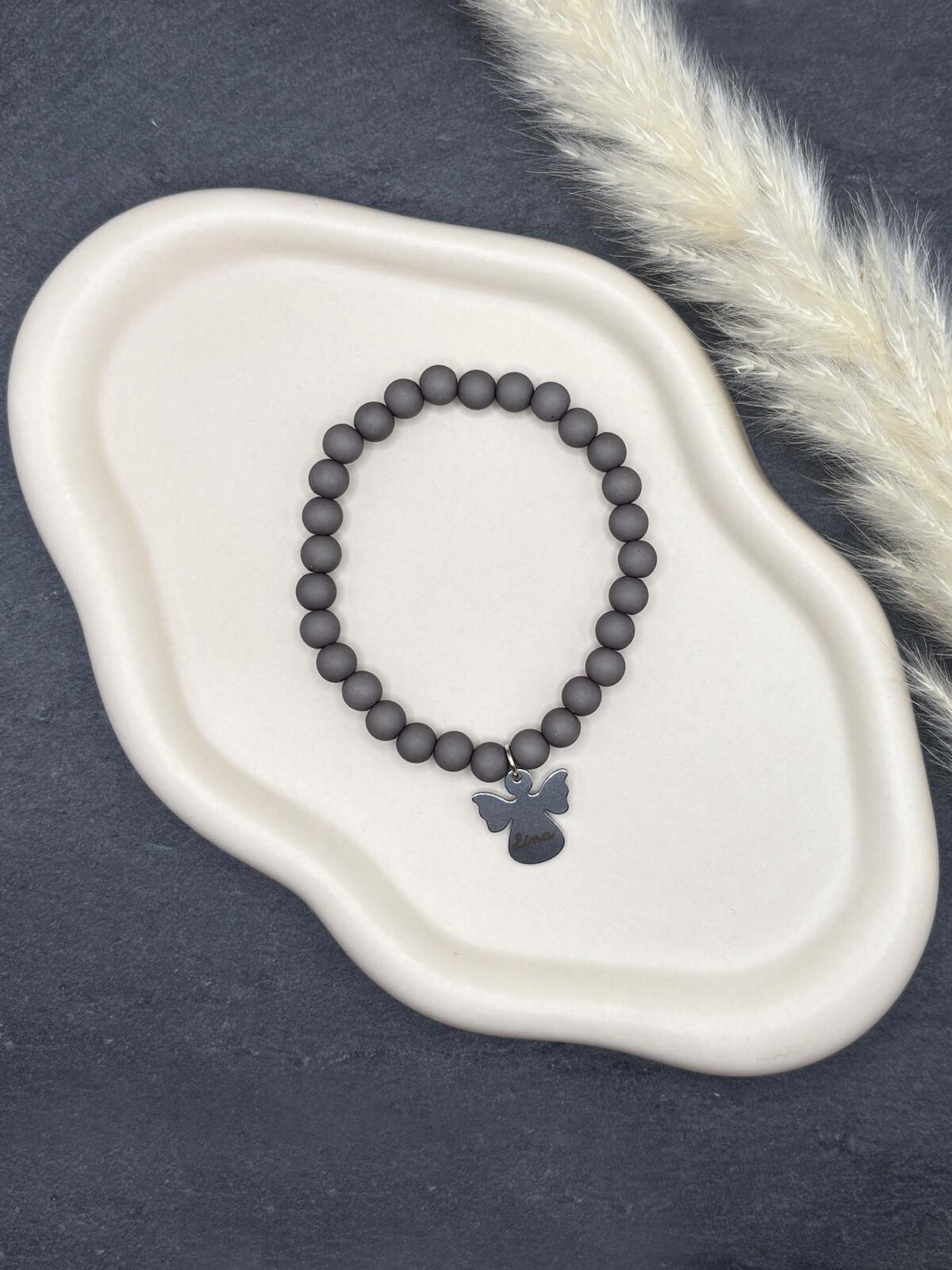 Personalisiertes Schutzengel Armband mit Lasergravur – Bild 4