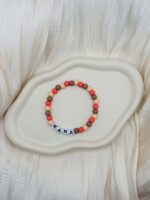 Geschenkidee MAMA Armband mit bunten Perlen