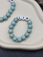 Personalisiertes Perlenarmband für Mama und Kind mit Namen – Bild 5