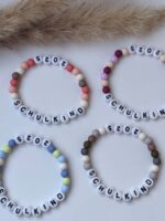 Perlenarmband für Kinder zum Schulanfang (4 Farbvarianten) – Bild 6