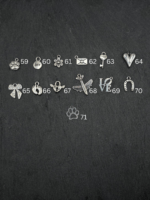 Silberfarbene DIY Charms für Armband – Schlüssel, Flügel, Flugzeug, LOVE, Tierpfote – zur individuellen Gestaltung von Schmuck