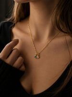 Geburtsstein Kette personalisiert mit 1–4 Geburtssteinen – Bild 2